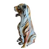 Large Ceramic Tiger Statue