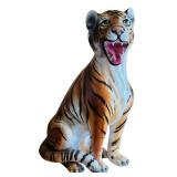 Large Ceramic Tiger Statue