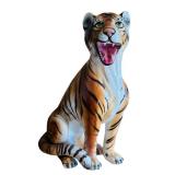 Large Ceramic Tiger Statue