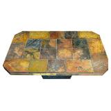 Large Tile Topped Table