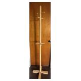 Wooden Coat and Hat Stand