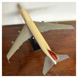 Four Vintage TWA Airplane Figurines
