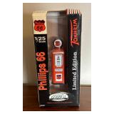 Two Phillips 66 Gas Pump Figurines