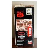 Two Phillips 66 Gas Pump Figurines