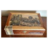 Cigar Book by Julian Holland with Cigar Box