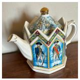 The Battle of Trafalgar Teapot by Sadler