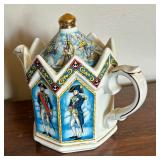 The Battle of Trafalgar Teapot by Sadler