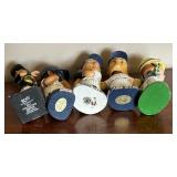 Variety of Bobble Head Figurines including Roger Clemens, Ryan Fogelsonger, Jason Giambi and More