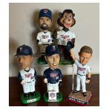 Minnesota Twins Baseball Bobble Head Figurines including Cuddyer, Radke, Aguilera, Nathan and TC