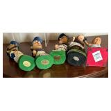 Minnesota Twins Baseball Bobble Head Figurines including Cuddyer, Radke, Aguilera, Nathan and TC