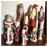 Selection of Santa Figurines