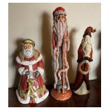 Selection of Santa Figurines