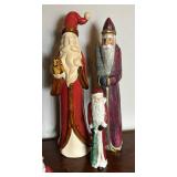 Selection of Santa Figurines
