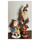 Selection of Santa Figurines