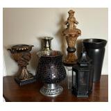 Assorted Stylish Home Decor including Candle Holders, Vases, Finial and More!