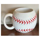 Baseball Figurine Cup, Bowls and Bank