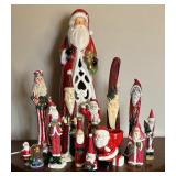 Festive Santa Figurines