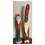 Festive Santa Figurines