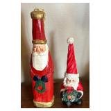 Festive Santa Figurines