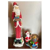 Festive Santa Figurines