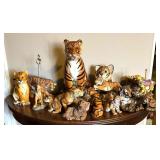 Tiger Motif Candle Holder, Figurines, Photo Holder and More