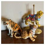 Tiger Motif Candle Holder, Figurines, Photo Holder and More