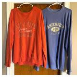 Canterbury Park and Atlantis Bahamas Size XL Sweatshirts