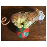 Five Tiger Motif Ornaments