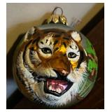 Five Tiger Motif Ornaments