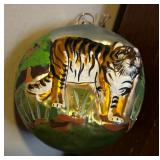 Five Tiger Motif Ornaments
