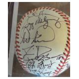 Three Autographed Baseballs