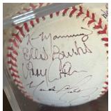 Three Autographed Baseballs