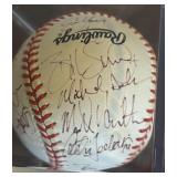 Three Autographed Baseballs