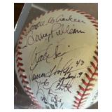 Three Autographed Baseballs
