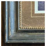 Framed Tiger Motif Print