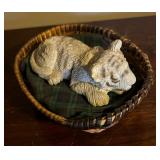 Three Tiger Figurines