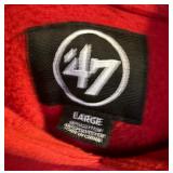 Minnesota Twins Baseball Size Large Sweatshirt and Short Sleeved Shirt