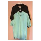 Two Tommy Bahama Short Sleeved Shirts in Size Small and Medium