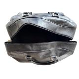 Vintage Italian Leather Large Duffel Style Bag