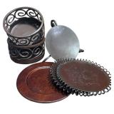 Decorative Candle Holders, Silver Plated Items and More