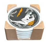 Adorable Glass Purses, Coasters and Candle Holders