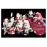 Christmas Came Early! Lot of Unique Santa Figurines for the Holiday!