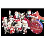 Christmas Came Early! Lot of Unique Santa Figurines for the Holiday!