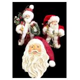 Christmas Came Early! Lot of Unique Santa Figurines for the Holiday!