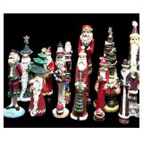 Christmas Galore! Fabulous Tall Santa Clause Figurines
