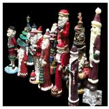 Christmas Galore! Fabulous Tall Santa Clause Figurines