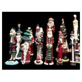 Christmas Galore! Fabulous Tall Santa Clause Figurines