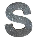 Simply Beautiful Decor including Tray, Vases and Galvanized Letter "S"
