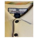 Tommy Bahama Light Yellow Polo Size Large