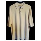 Tommy Bahama Light Yellow Polo Size Large